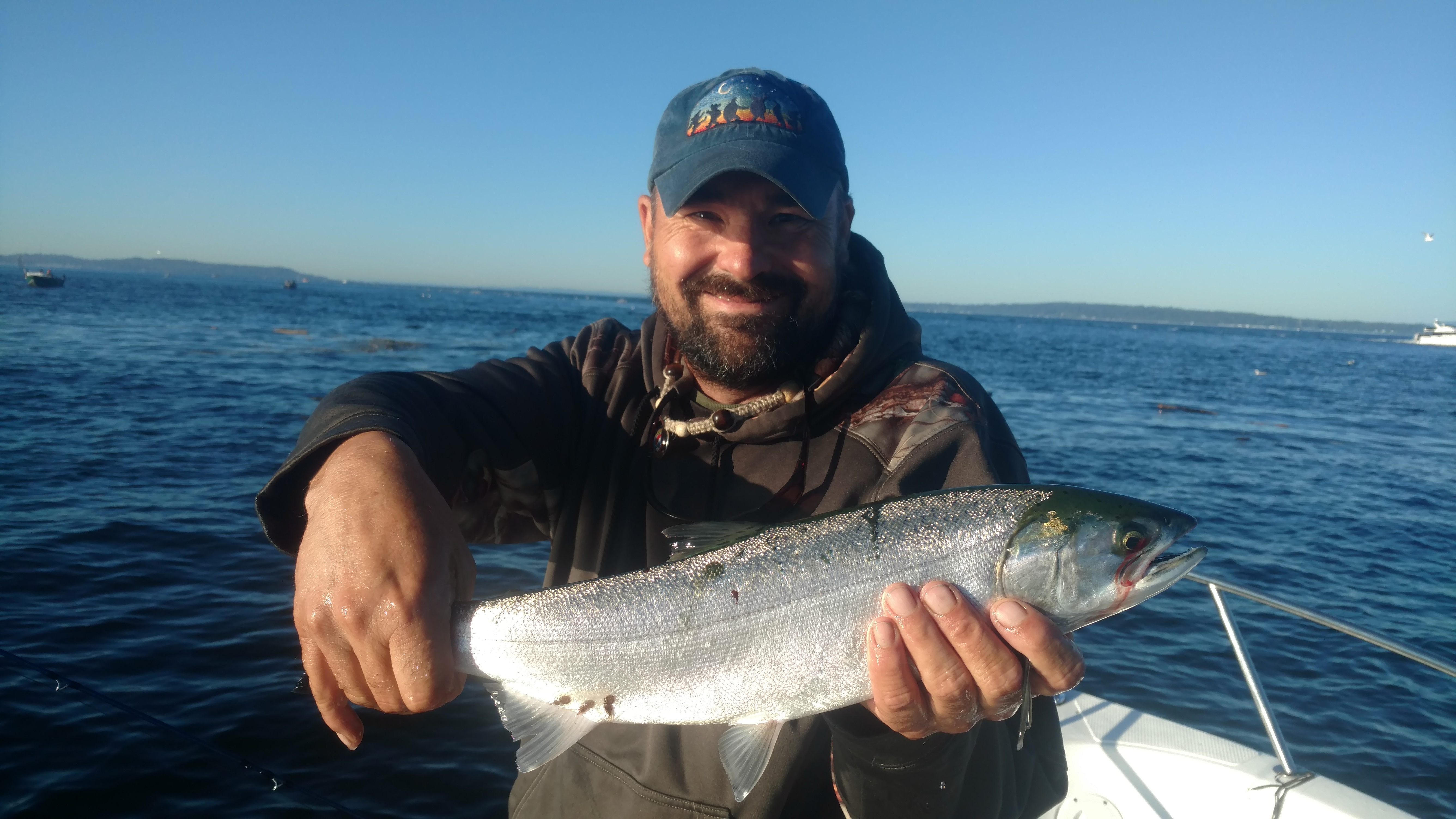 Coho! - >Guided Saltwater Fly Fishing Tacoma, Seattle Puget Sound